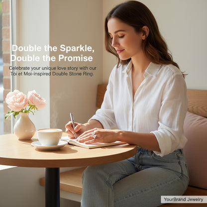 Double Stone Ring