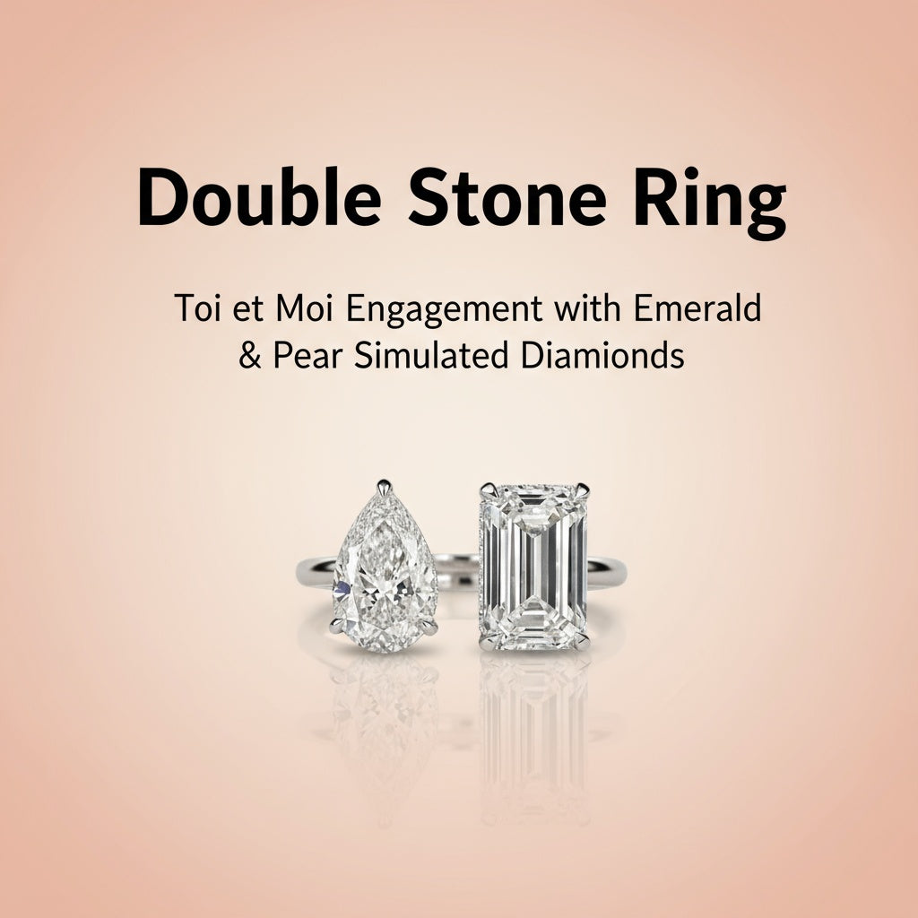 Double Stone Ring