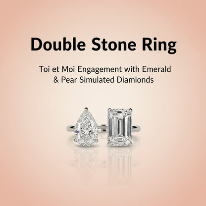 Double Stone Ring